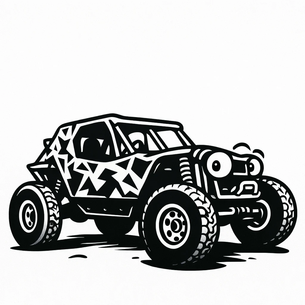 Two Cities Off Road buggy artwork